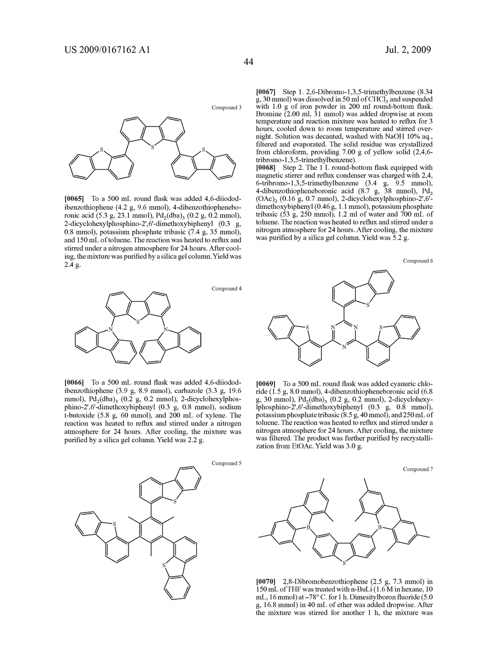 DIBENZOTHIOPHENE-CONTAINING MATERIALS IN PHOSPHORESCENT LIGHT EMITTING DIODES - diagram, schematic, and image 59