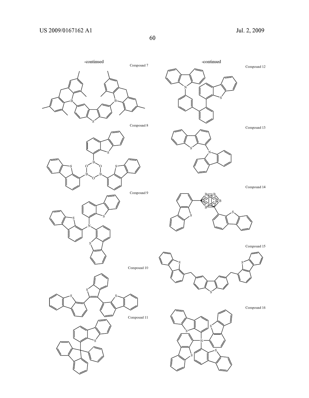 DIBENZOTHIOPHENE-CONTAINING MATERIALS IN PHOSPHORESCENT LIGHT EMITTING DIODES - diagram, schematic, and image 75