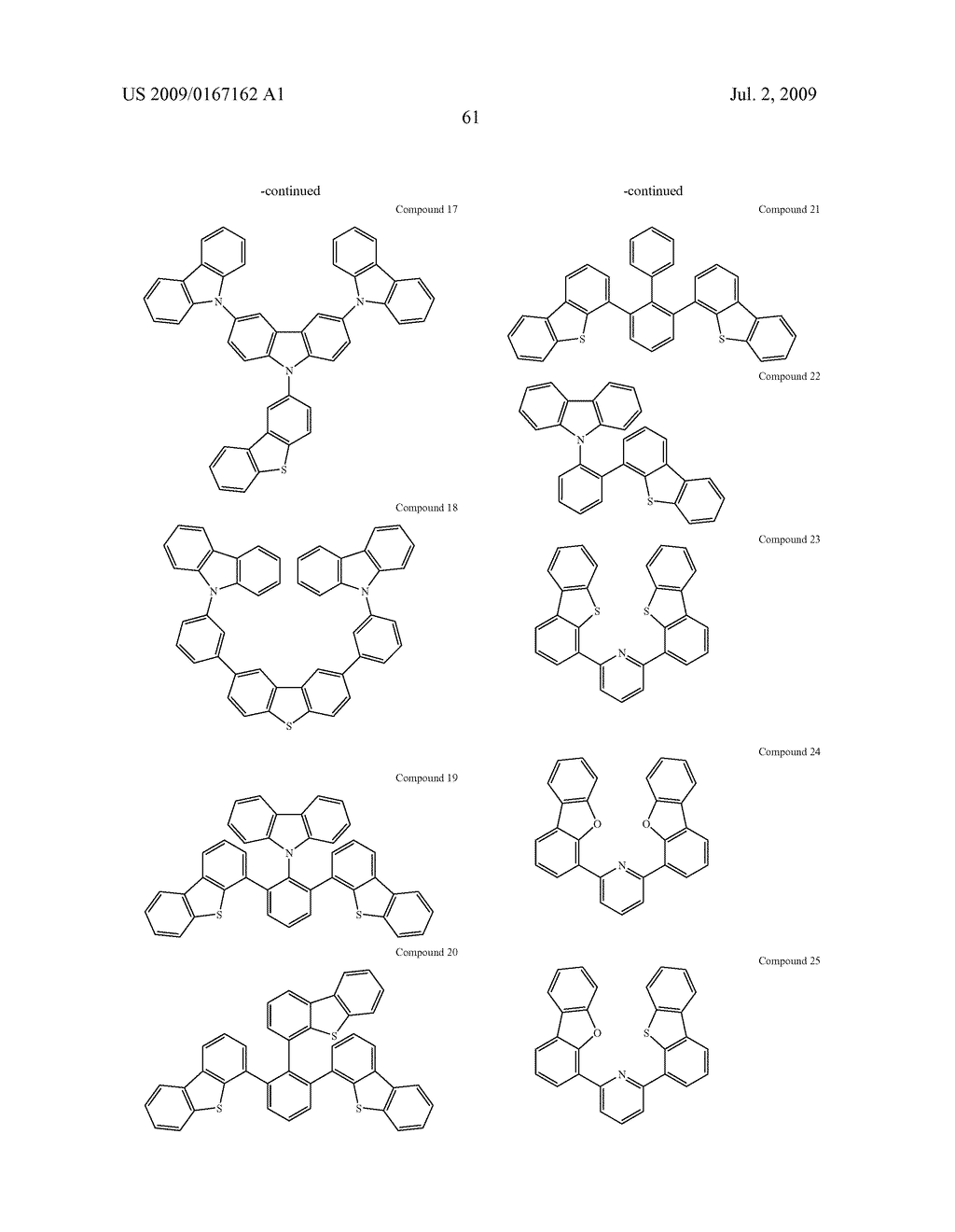 DIBENZOTHIOPHENE-CONTAINING MATERIALS IN PHOSPHORESCENT LIGHT EMITTING DIODES - diagram, schematic, and image 76