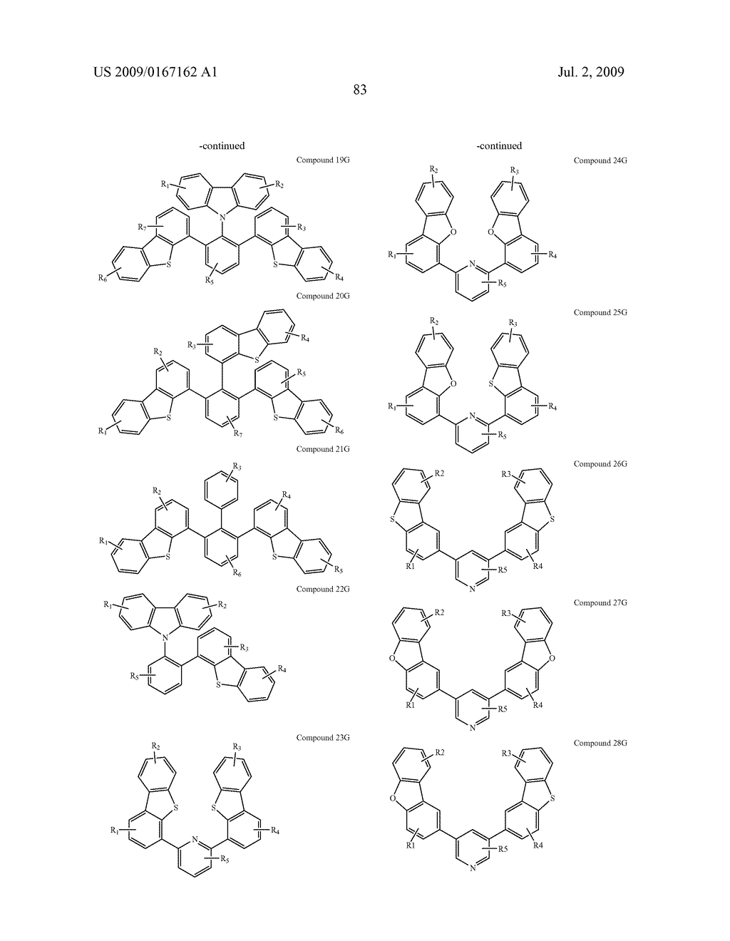 DIBENZOTHIOPHENE-CONTAINING MATERIALS IN PHOSPHORESCENT LIGHT EMITTING DIODES - diagram, schematic, and image 98