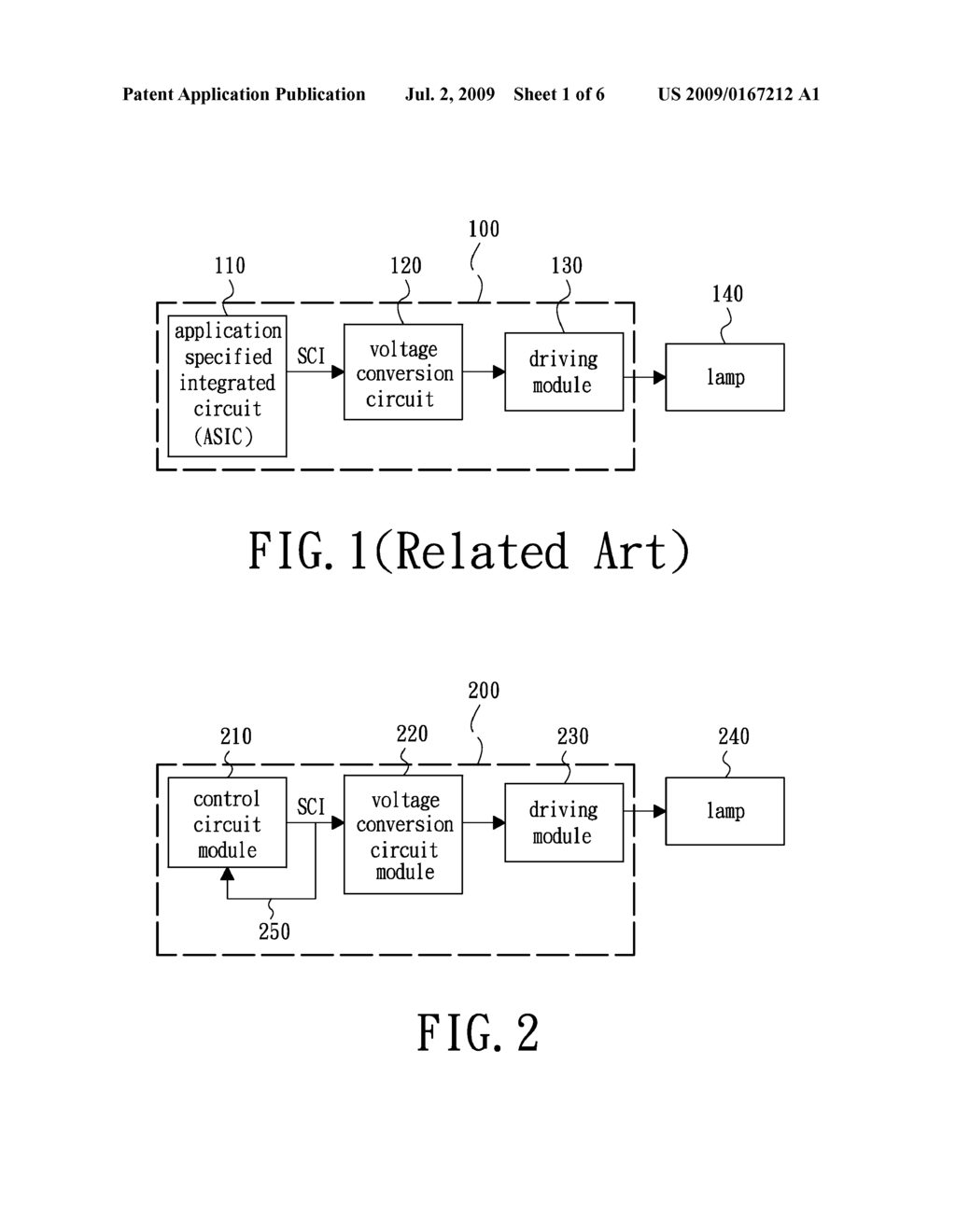 Driving Circuit and Method for Preventing Lamp from Blasting - diagram, schematic, and image 02