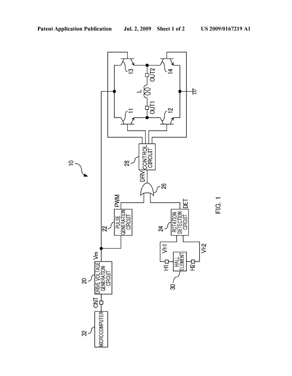 Motor Drive Circuit, Fan Motor, Electronic Device, and Notebook Personal Computer - diagram, schematic, and image 02