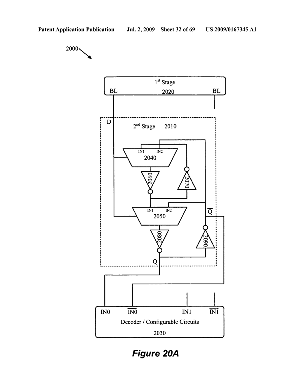 Reading configuration data from internal storage node of configuration storage circuit - diagram, schematic, and image 33