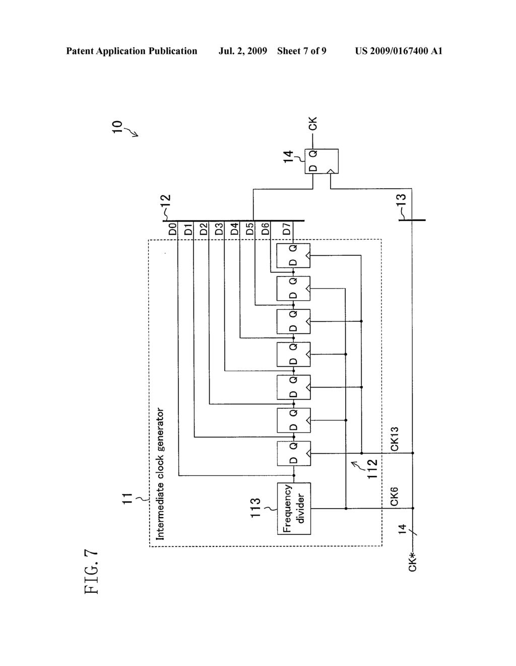 DEVICE AND METHOD FOR GENERATING CLOCK SIGNAL - diagram, schematic, and image 08