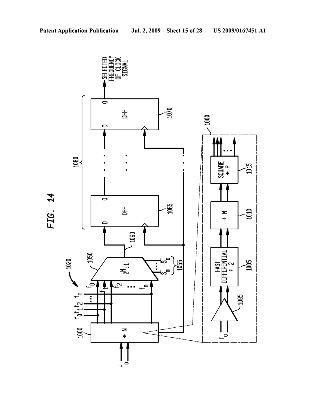 Frequency Controller for a Monolithic Clock Generator and Timing/Frequency Reference - diagram, schematic, and image 16