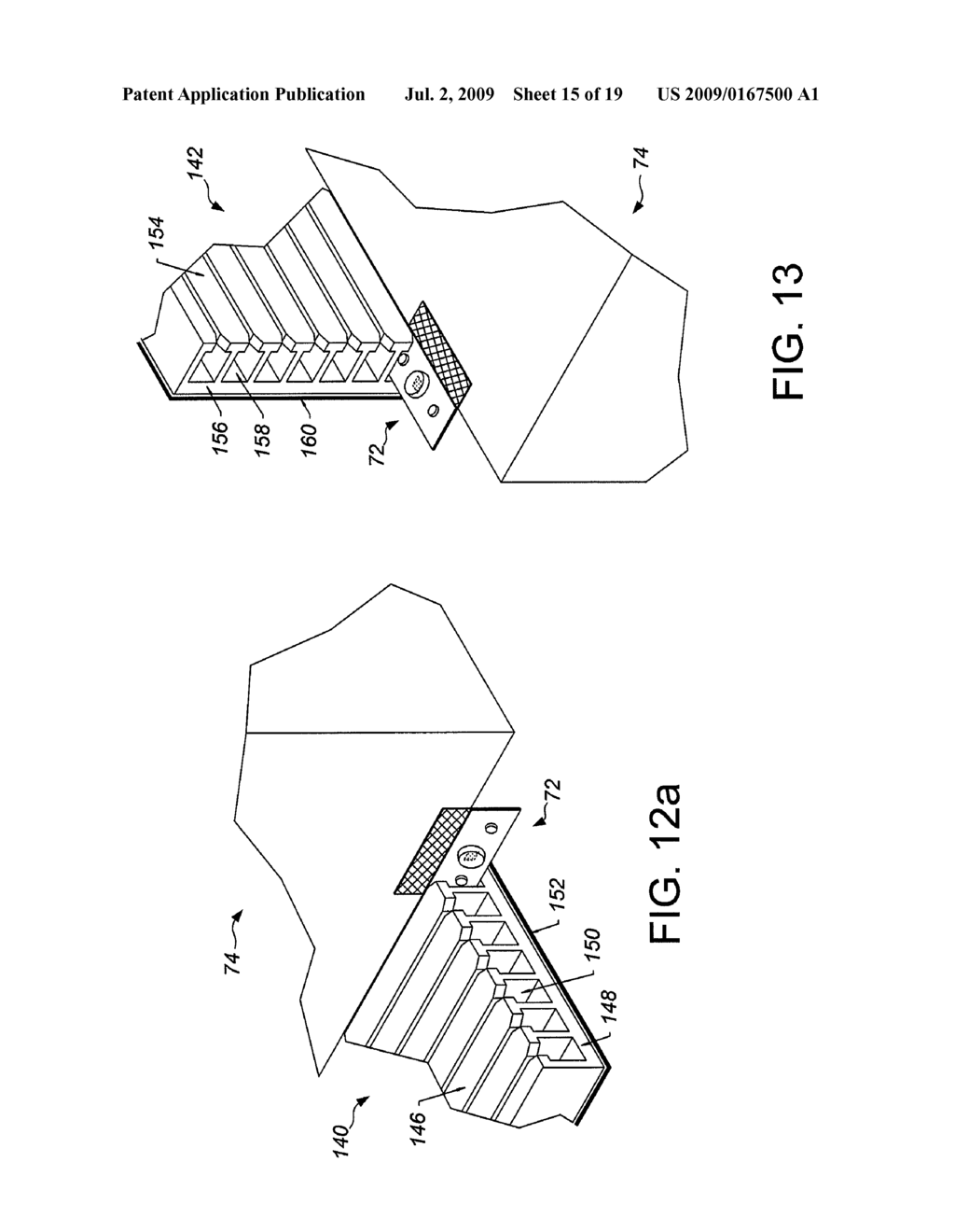 RADIO FREQUENCY ALIGNMENT OBJECT, CARRIAGE AND ASSOCIATED METHOD OF STORING A PRODUCT ASSOCIATED THEREWITH - diagram, schematic, and image 16