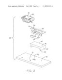 Electrical connector assembly with antenna function diagram and image