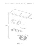 Electrical connector assembly with antenna function diagram and image