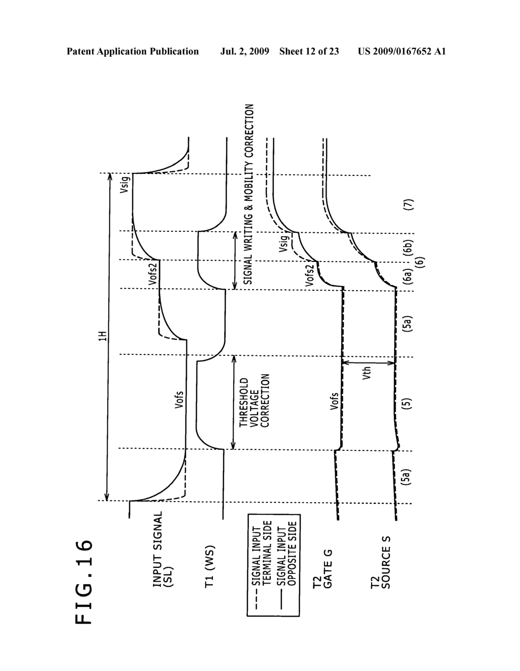 Display device, method for driving same, and electronic apparatus - diagram, schematic, and image 13