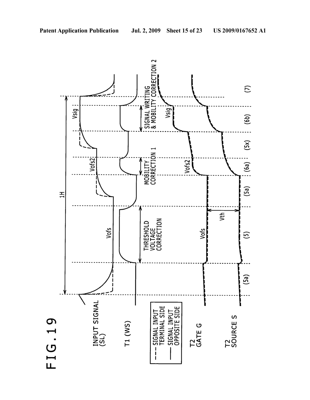 Display device, method for driving same, and electronic apparatus - diagram, schematic, and image 16