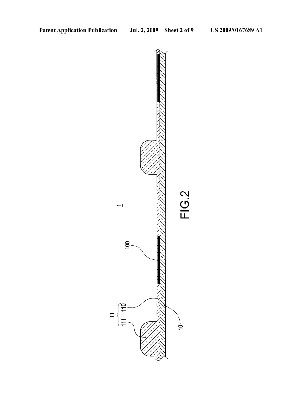 KEYPAD MODULE OF NON-BACKLIGHT PANEL AND PANEL ASSEMBLY OF THE SAME - diagram, schematic, and image 03