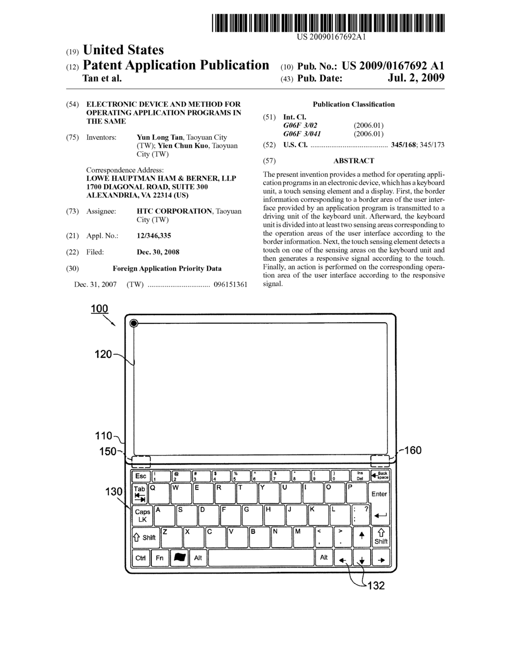 ELECTRONIC DEVICE AND METHOD FOR OPERATING APPLICATION PROGRAMS IN THE SAME - diagram, schematic, and image 01