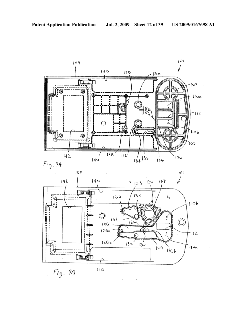 User interface for a portable oxygen concentrator - diagram, schematic, and image 13