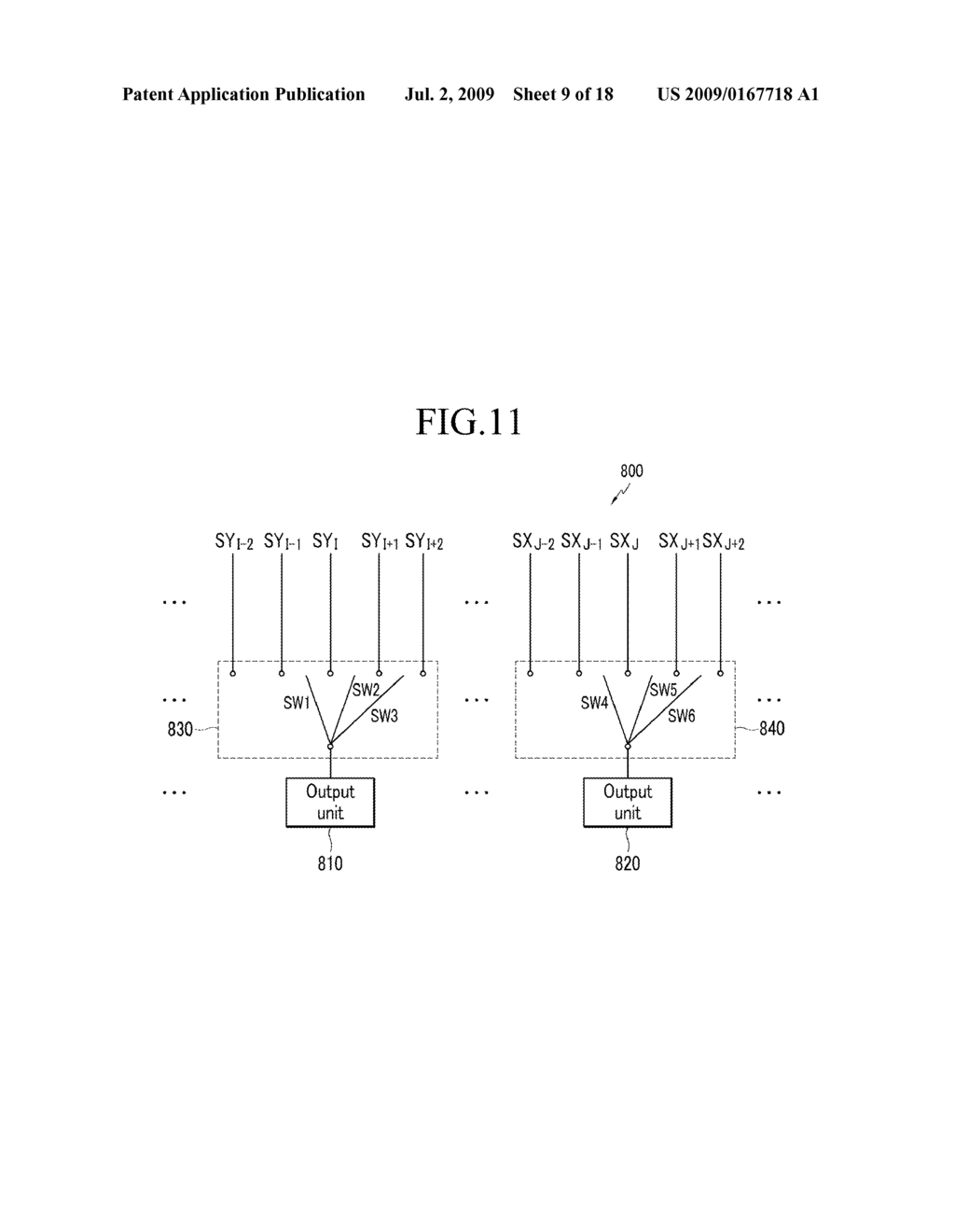 DISPLAY DEVICE AND METHOD OF DRIVING THE SAME - diagram, schematic, and image 10