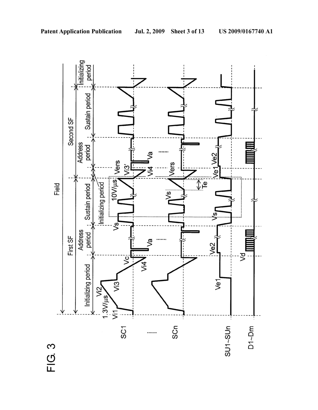 PLASMA DISPLAY DEVICE AND METHOD FOR DRIVING PLASMA DISPLAY PANEL - diagram, schematic, and image 04