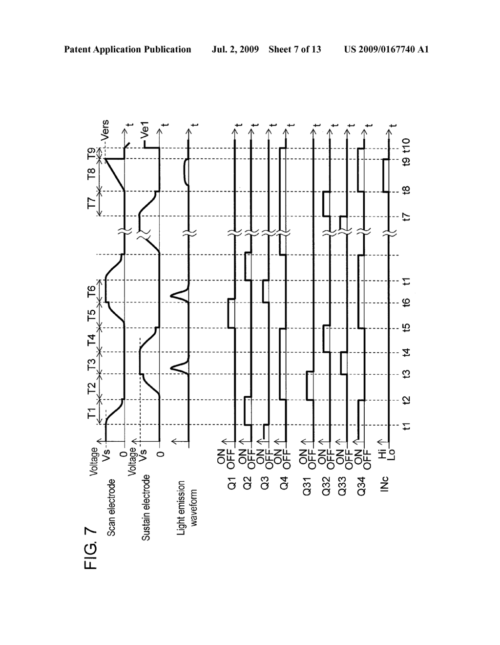 PLASMA DISPLAY DEVICE AND METHOD FOR DRIVING PLASMA DISPLAY PANEL - diagram, schematic, and image 08