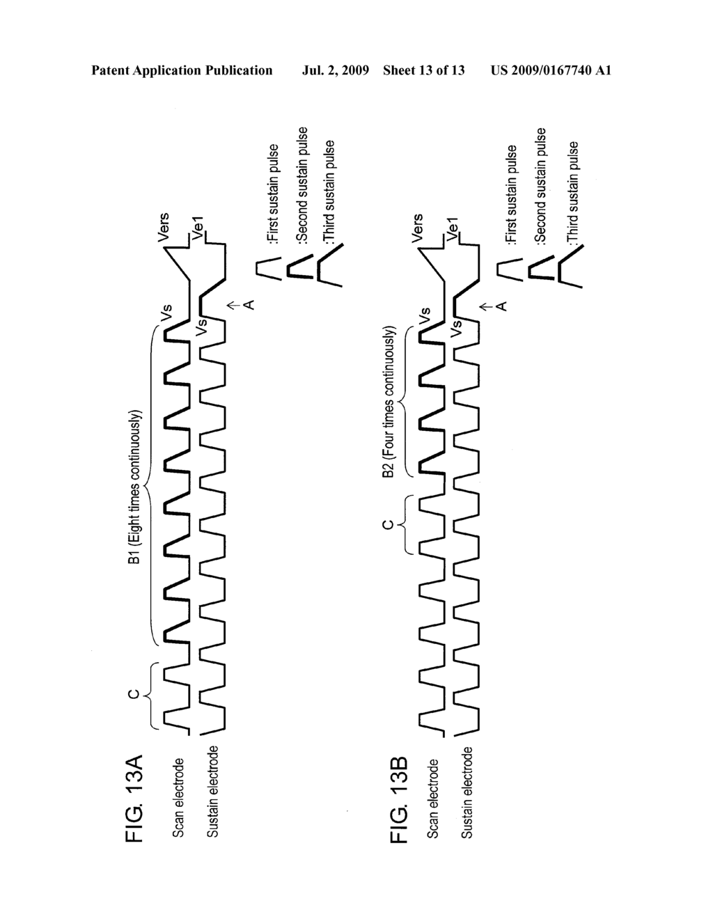 PLASMA DISPLAY DEVICE AND METHOD FOR DRIVING PLASMA DISPLAY PANEL - diagram, schematic, and image 14