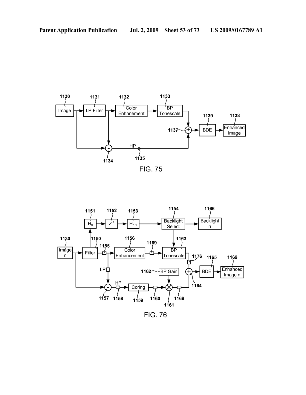 Methods and Systems for Backlight Modulation with Image Characteristic Mapping - diagram, schematic, and image 54