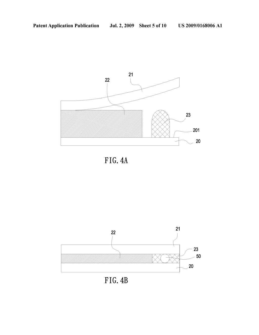 ATTACHMENT PROCESS FOR FLEXIBLE SUBSTRATES AND PATTERNED SEALANT USED THEREIN - diagram, schematic, and image 06