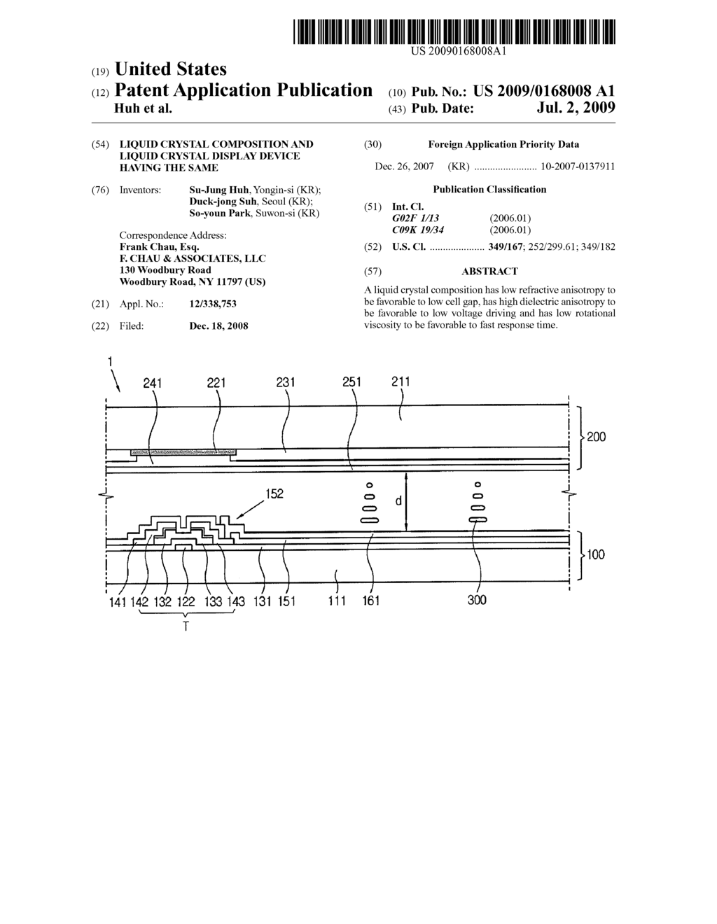 Liquid Crystal Composition and Liquid Crystal Display Device Having the Same - diagram, schematic, and image 01