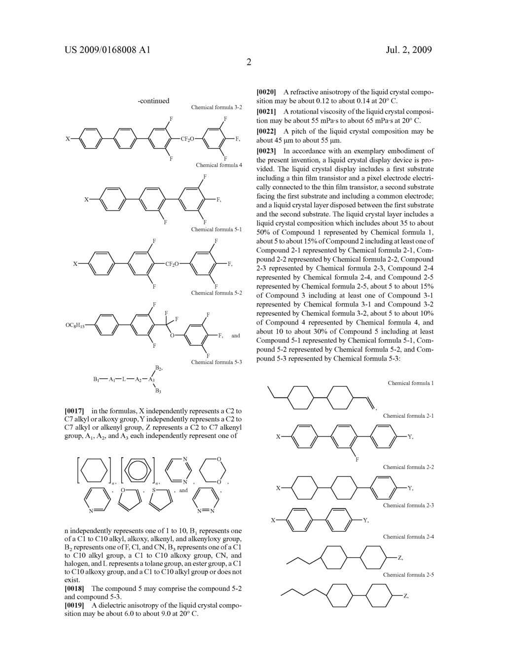 Liquid Crystal Composition and Liquid Crystal Display Device Having the Same - diagram, schematic, and image 05