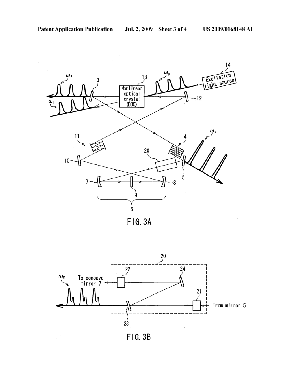 Wide-Band Ultrashort-Pulse Optical Oscillator Utilizing Chirped Pulse Amplification - diagram, schematic, and image 04