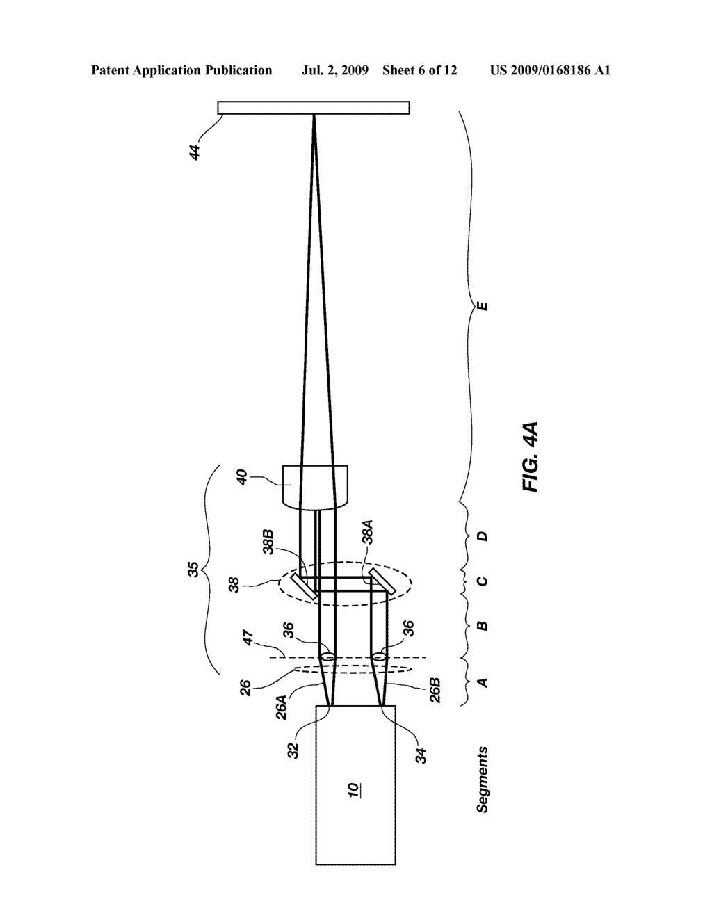 DEVICE AND METHOD FOR REDUCING ETENDUE IN A DIODE LASER - diagram, schematic, and image 07