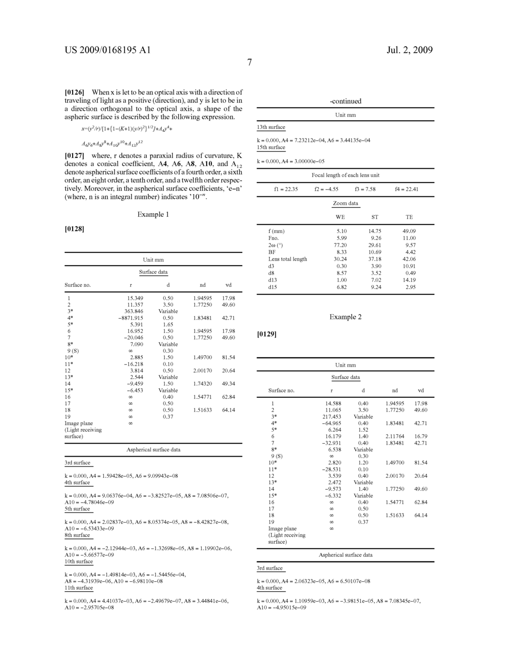 Zoom lens and image pickup apparatus equipped with same - diagram, schematic, and image 20