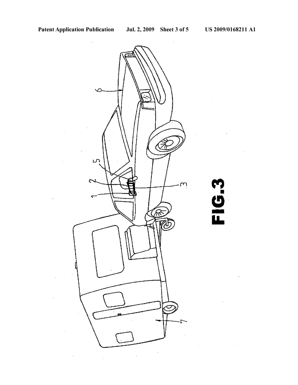 Auxiliary mirror assembly for sideview mirror of car - diagram, schematic, and image 04