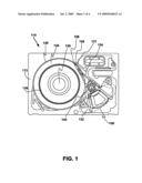 Servo track writer clockhead radius jig diagram and image