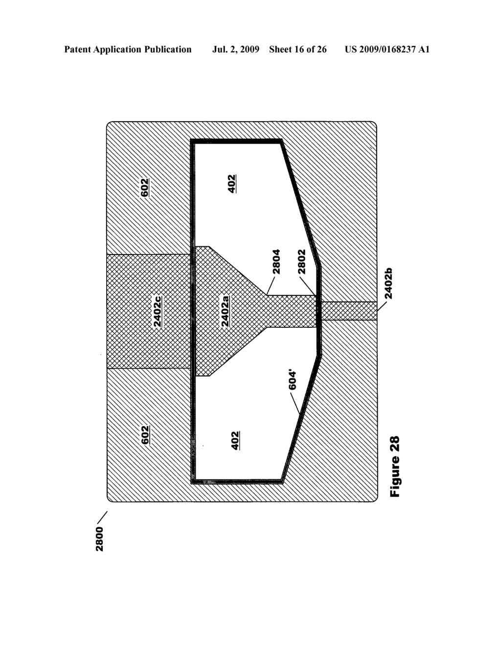 Perpendicular magnetic recording writer main pole having imbedded non-magnetic core and de-coupled pole tip - diagram, schematic, and image 17