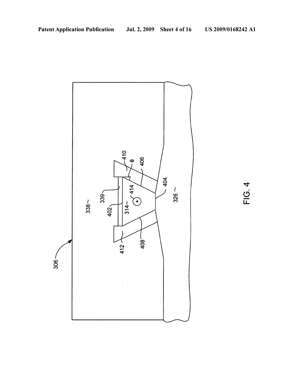 METHOD FOR MANUFACTURING A PERPENDICULAR MAGNETIC WRITE POLE HAVING A LARGE BEVEL ANGLE - diagram, schematic, and image 05