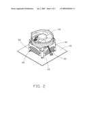 HEAT SINK ASSEMBLY HAVING SUPPORTING CLIP diagram and image