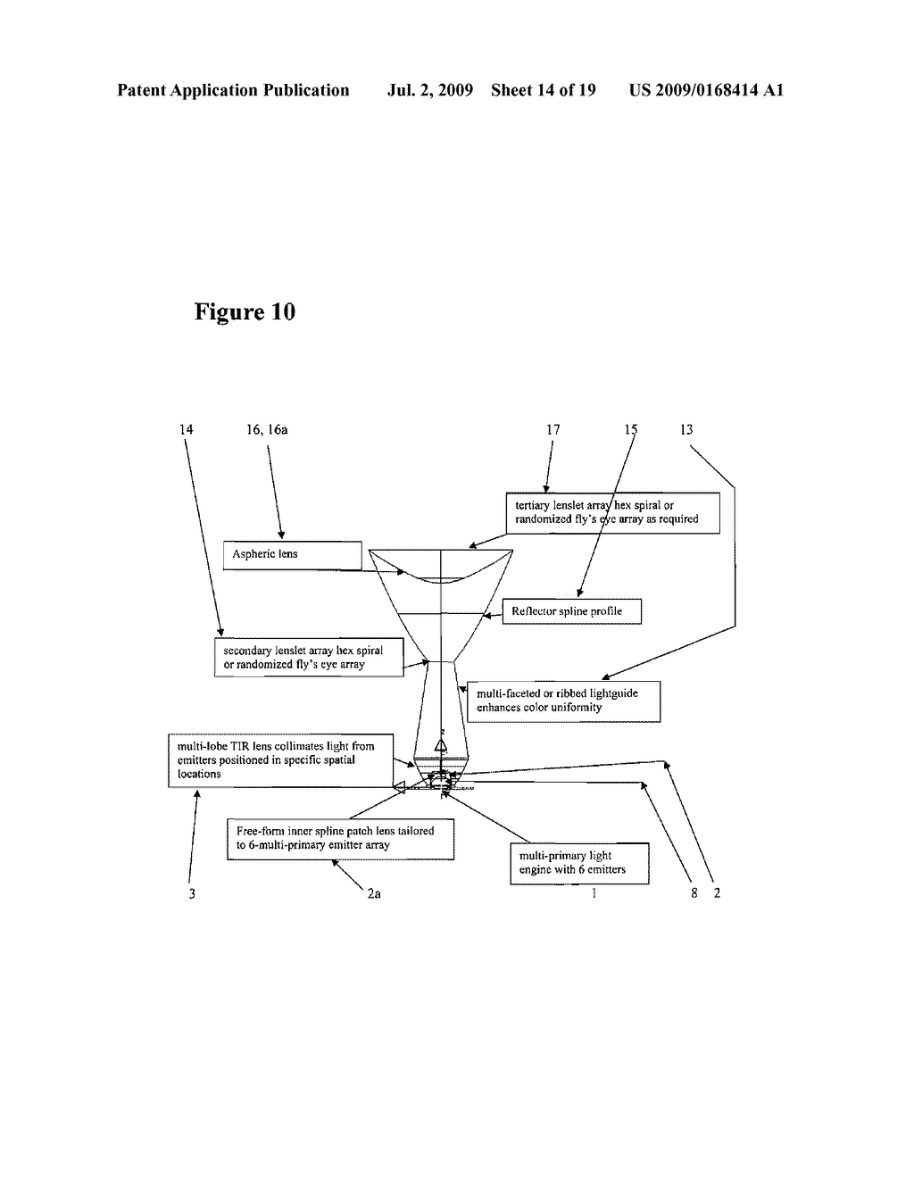 MULTI-PRIMARY LED COLLIMATION OPTIC ASSEMBLIES - diagram, schematic, and image 15