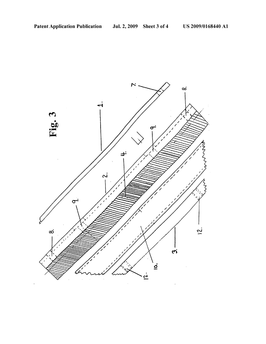 Motorcycle perimeter lighting panel - diagram, schematic, and image 04