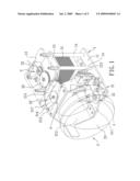 ROTATABLE VEHICULAR LAMP ASSEMBLY HAVING A VIBRATION-LIMITING ELEMENT diagram and image