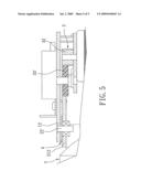 ROTATABLE VEHICULAR LAMP ASSEMBLY HAVING A VIBRATION-LIMITING ELEMENT diagram and image