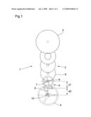 HOROLOGICAL MOVEMENT COMPRISING A HIGH OSCILLATION FREQUENCY REGULATING DEVICE diagram and image