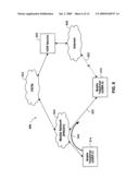 TRANSPARENTLY ROUTING A TELEPHONE CALL BETWEEN MOBILE AND VOIP SERVICES diagram and image