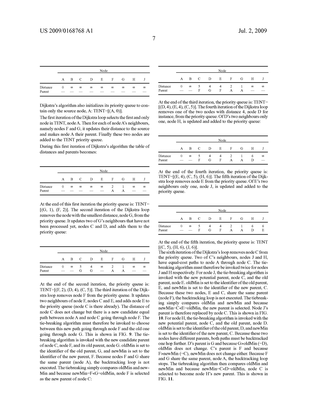 Tie-Breaking in Shortest Path Determination - diagram, schematic, and image 17