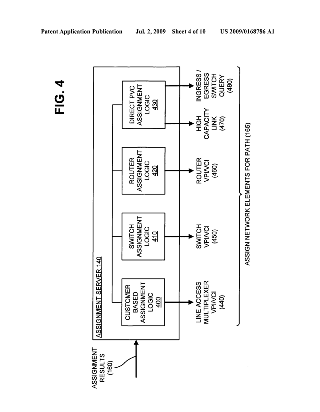 DEFINING AN END-TO-END PATH FOR A NETWORK SERVICE - diagram, schematic, and image 05