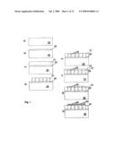 MICROMECHANICAL STRUCTURE HAVING A SUBSTRATE AND A THERMOELEMENT, TEMPERATURE SENSOR AND/OR RADIATION SENSOR, AND METHOD FOR MANUFACTURING A MICROMECHANICAL STRUCTURE diagram and image