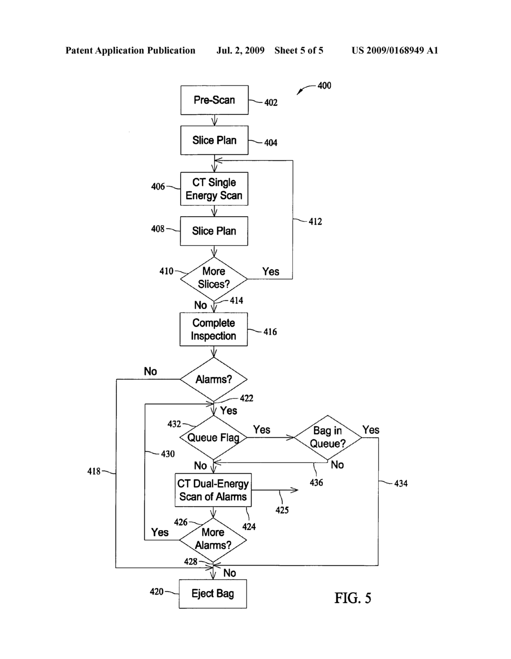 System and method for inspecting containers for target material - diagram, schematic, and image 06