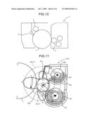 DEVELOPING DEVICE, PROCESS CARTRIDGE, AND IMAGE FORMING APPARATUS, METHOD OF DEVELOPING LATENT IMAGE diagram and image