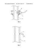 Method for replacing concrete utility pole without interrupting power supply by adopting pole clamp and pole crusher diagram and image