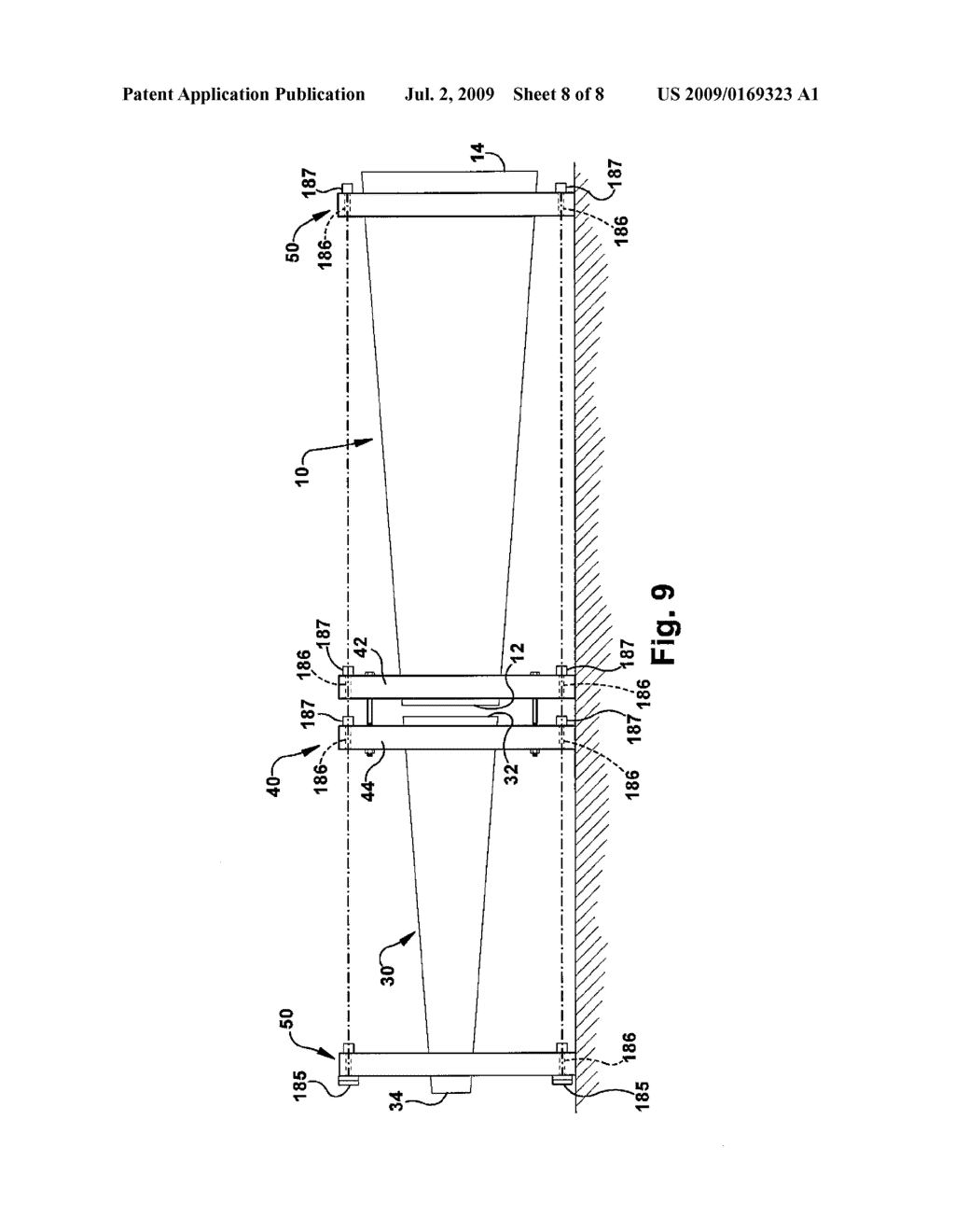 INTEGRATED SHIPPING FIXTURE AND ASSEMBLY METHOD FOR JOINTED WIND TURBINE BLADES - diagram, schematic, and image 09