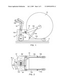 PAPER ROLL TRANSPORT CART diagram and image