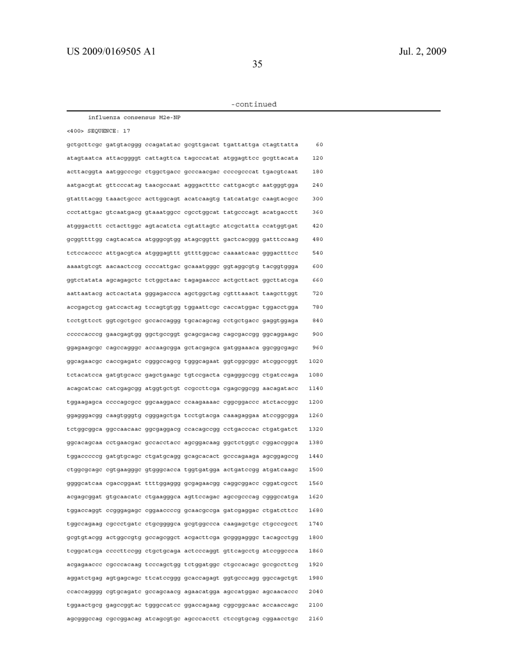 NOVEL VACCINES AGAINST MULTIPLE SUBTYPES OF INFLUENZA VIRUS - diagram, schematic, and image 41