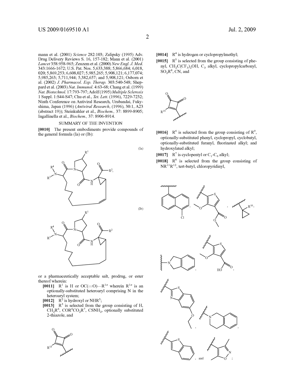 NOVEL MACROCYCLIC INHIBITORS OF HEPATITIS C VIRUS REPLICATION - diagram, schematic, and image 03