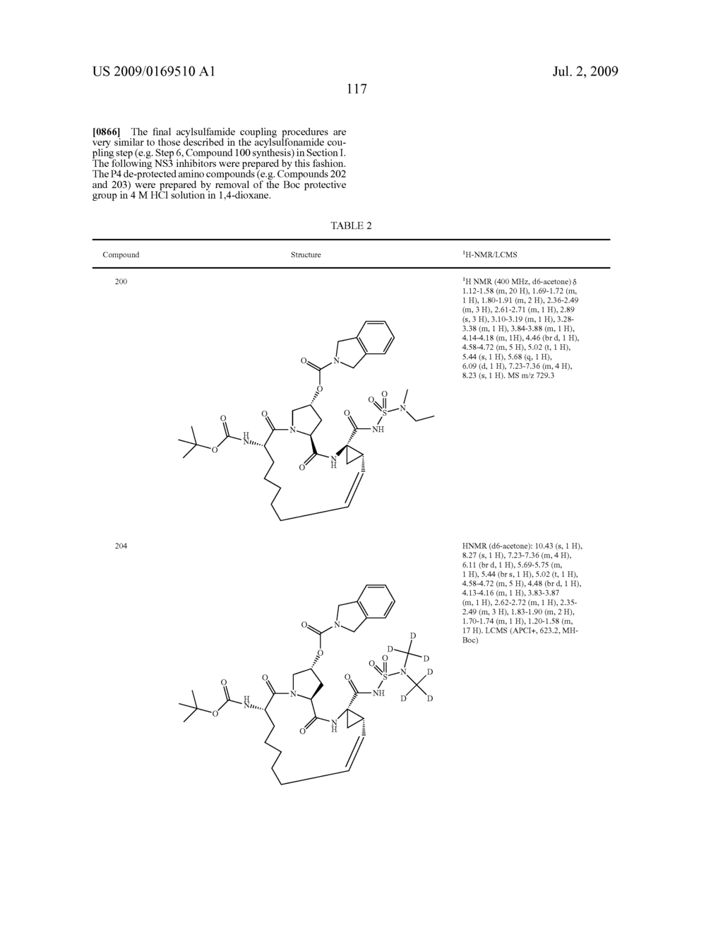 NOVEL MACROCYCLIC INHIBITORS OF HEPATITIS C VIRUS REPLICATION - diagram, schematic, and image 118